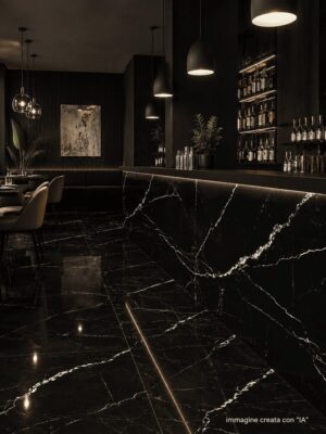 Piastrella “Marquinia Black” 60x120