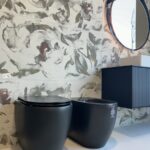 Sanitari a terra - Modello "Like" Nero Satinato