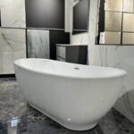 Vasca da bagno - Modello "Moon" Bianco Lucido