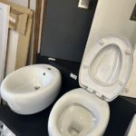 Sanitari sospesi - Modello "Touch" Bianco Lucido