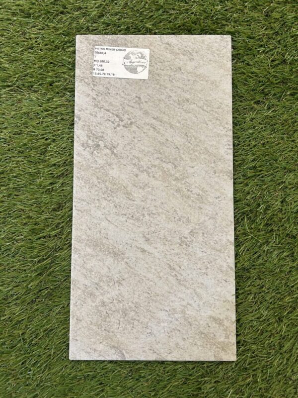 Piastrella “Pietra Miner Grigio"