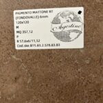 Piastrella “Pigmento Mattone 120x120"
