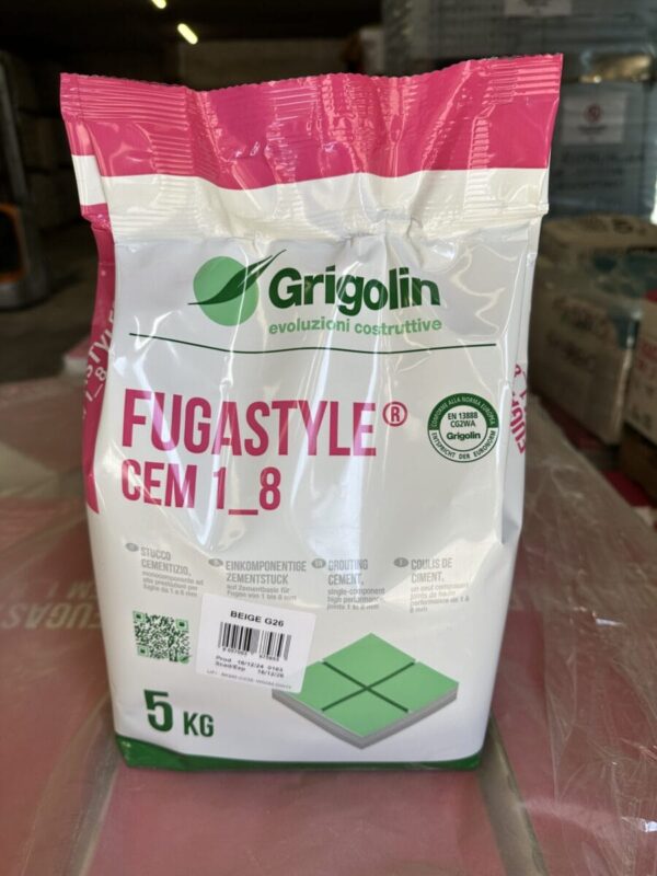 FUGASTYLE® CEM 1_8 - Stucco per piastrelle