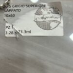 Battiscopa “Grigio Superiore Lappato"