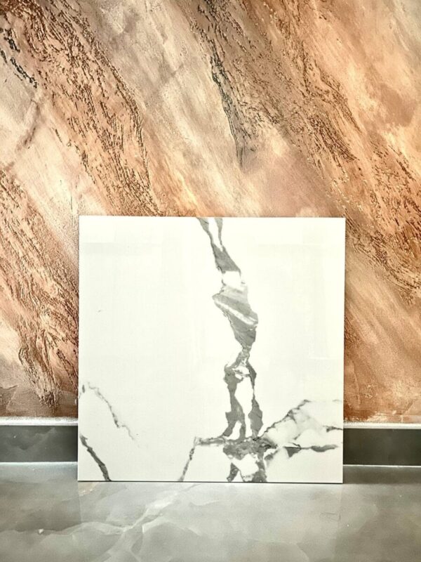 Piastrella “Calacatta Grigio" 60x60