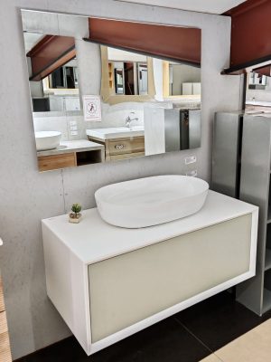 Mobile da bagno sospeso "Milano" 100cm