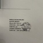 Mobile da bagno sospeso "Malibu" Rovere Bruges