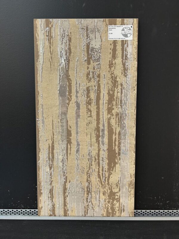 Piastrella "Dec Pollock Bronze"