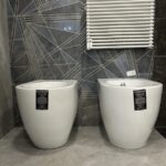 Sanitari a terra - "Like" Bianco Lucido