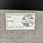 Piastrella "Native Texture Silver"