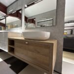 Mobile da bagno sospeso "Domus" Rovere Farnia