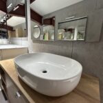 Mobile da bagno sospeso "Domus" Rovere Farnia