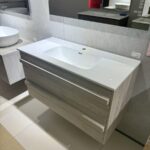 Mobile da bagno sospeso "Big" Rovere