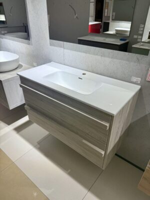 Mobile da bagno sospeso "Big" Rovere
