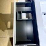 Mobile da bagno sospeso "Cubik" Bianco