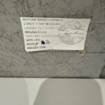 Mobile da bagno sospeso "Outline" Bianco Opaco