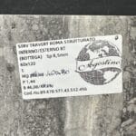 Piastrella "Strv Travert Roma Strutturato" R11