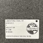 Piastrella "Limestone Coal"