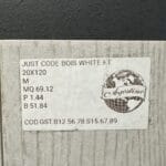 Piastrella "Just Code Bois White"