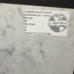 Piastrella "Carrara Glossy"