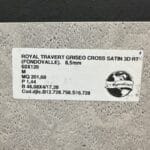 Piastrella “Royal Travert Griseo Cross Satin 3D"