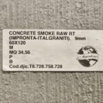 Piastrella "Concrete Smoke Raw"