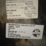 Piastrella "Marmoteca Goldca Lux" (Prima Scelta)