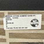 Piastrella “Nordik Stone Domino Sand"