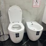 Sanitari a terra - Modello "Hit" Bianco Opaco