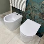 Sanitari a terra - "Uno Mini" Bianco Lucido