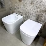 Sanitari a terra - "Trend" Bianco Lucido