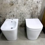 Sanitari a terra - "Trend" Bianco Lucido