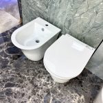 Sanitari a terra - "Flut" Bianco Lucido
