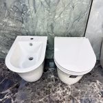 Sanitari a terra - "Flut" Bianco Lucido