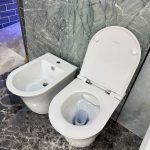 Sanitari a terra - "Flut" Bianco Lucido