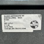 Piastrella "Slash Antracite" 61x61