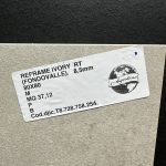 Piastrella “Reframe Ivory" 80x80