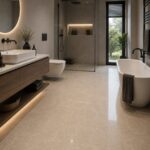 Piastrella “Marmorea Oxford Greige Lux"
