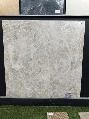 Piastrella "Action Paint Light White"