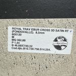 Piastrella “Royal Trav Ebur Cross 3D Satin"