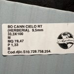 Piastrella "Bo Cann Cielo"