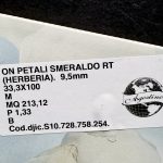 Piastrella "On Petali Smeraldo"