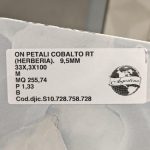 Piastrella "On Petali Cobalto"