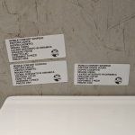 Mobile da bagno sospeso "Confort" Finitura Larice 100x55x57