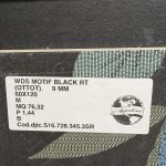 Piastrella "WDS Motif Black"