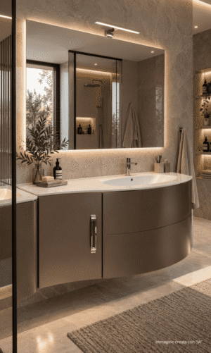 Mobile da Bagno Sospeso "Best Talpa" 104x51/34