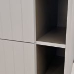 Mobile da bagno sospeso "Harena" Grigio Nuvola 101x46