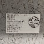Mobile da bagno sospeso "Rigo" Tortora 90x45