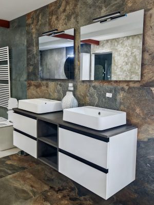 Mobile da bagno sospeso "Nobu" 160x45