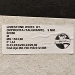 Piastrella "Limestone White"